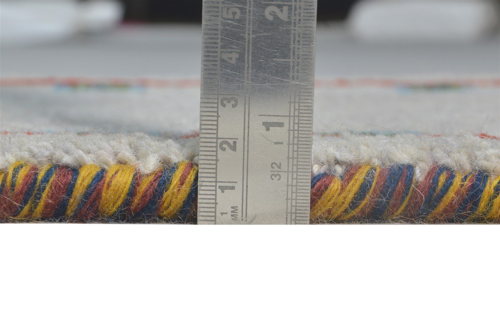 1' X 2' Rug Wool Grey Persian Hand Knotted Southwestern Tribal Small Carpet 7865181995157