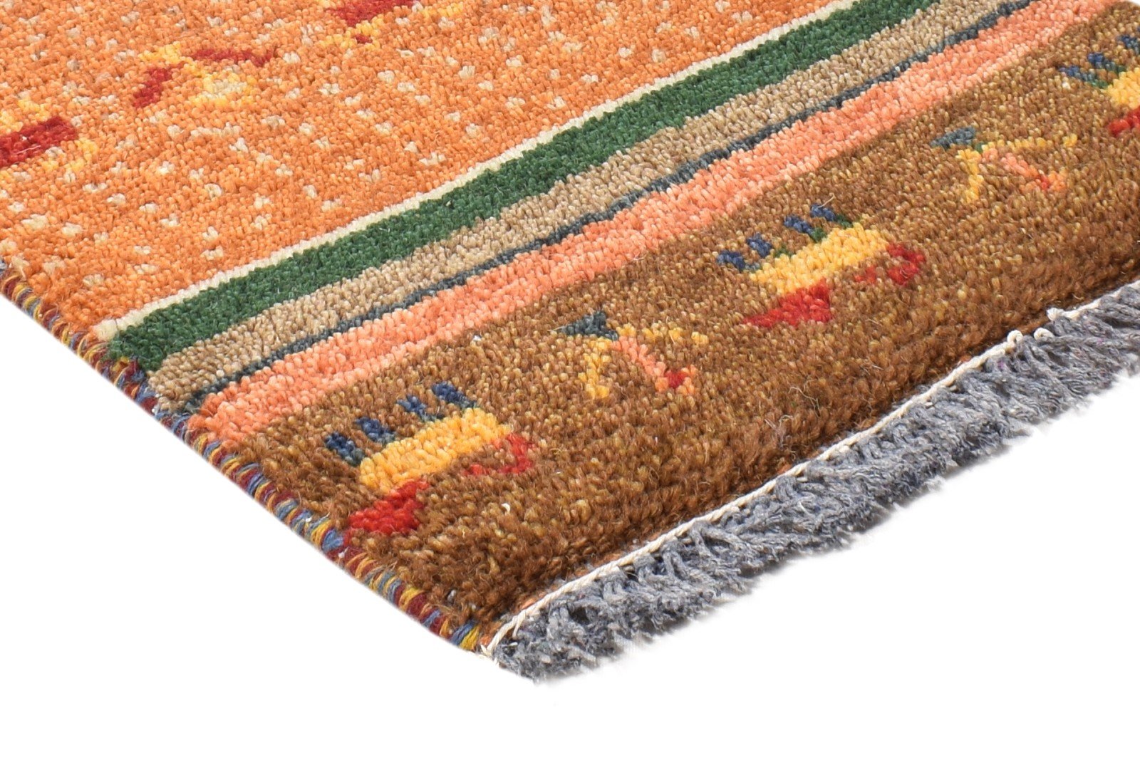 Shelia 1' X 2' Rug Wool Rust Southwestern Hand Knotted American Tribal 7865085165717