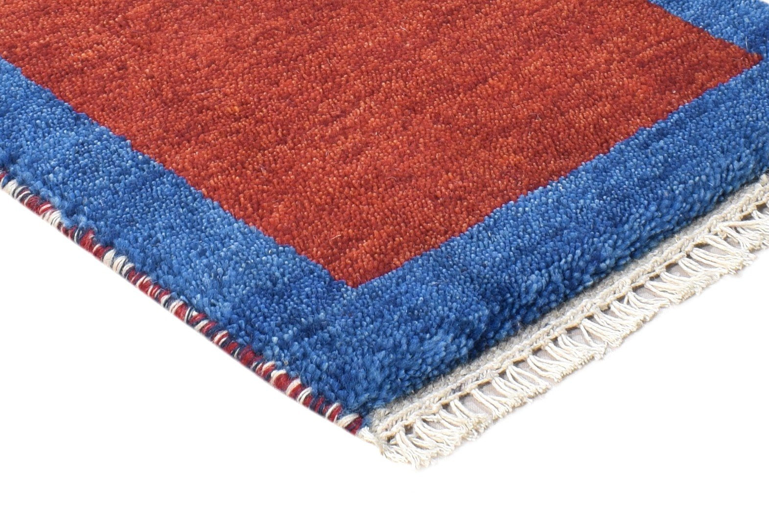 Laurena 1' X 2' Rug Wool Wine Southwestern Hand Knotted Gabbeh Tribal 7864554586261