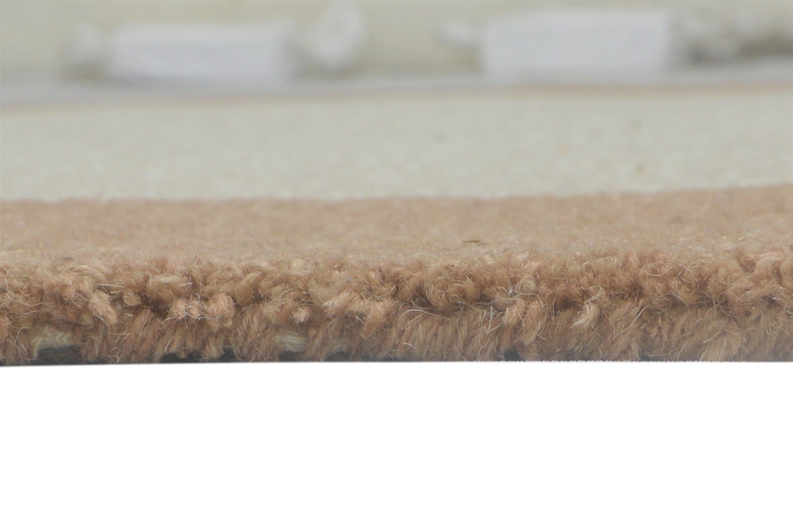 100% Wool / Art Silk Ivory Rug 5X8 Modern Hand Tufted Bordered Room Size Rug 7864084627605