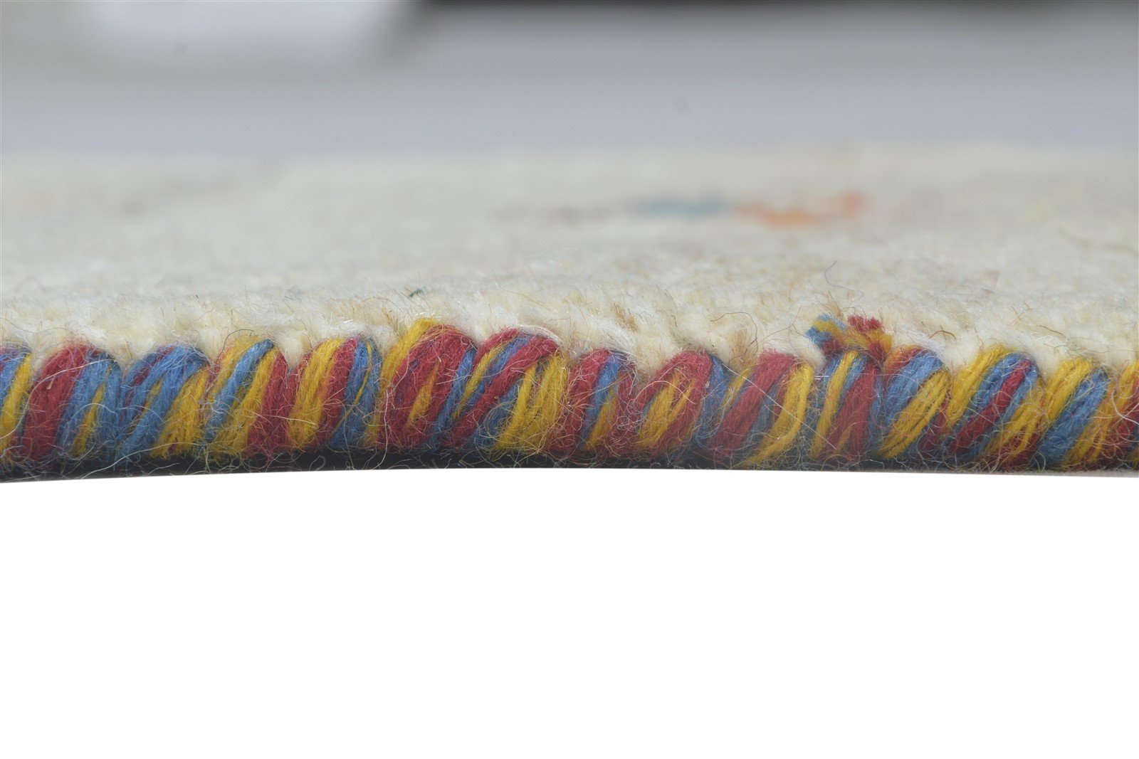 Julietta 100% Wool Beige Rug 1X2 Persian Hand Knotted Gabbeh Southwestern 7864213733525