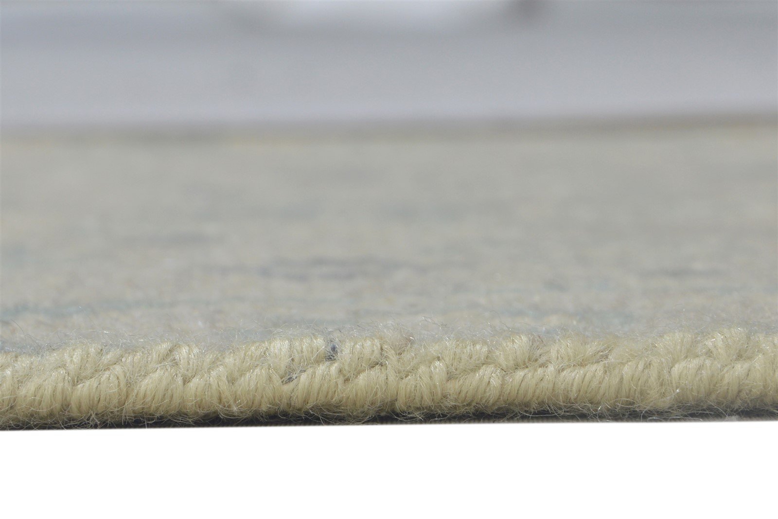 100% Wool Beige Rug 2' X 2' Persian Hand Knotted Bokhara Oriental Small Square 7864120246421