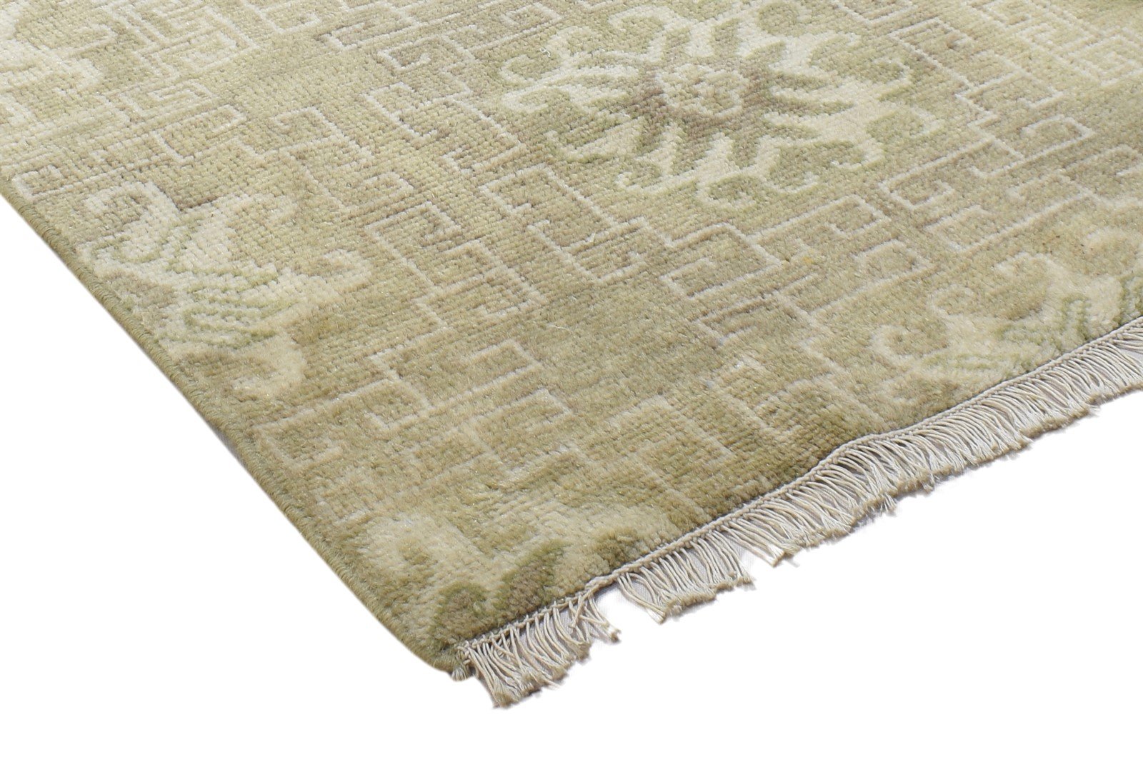 100% Wool Beige Rug 2' X 3' Persian Hand Knotted Bokhara Oriental Small Carpet 7864181588117