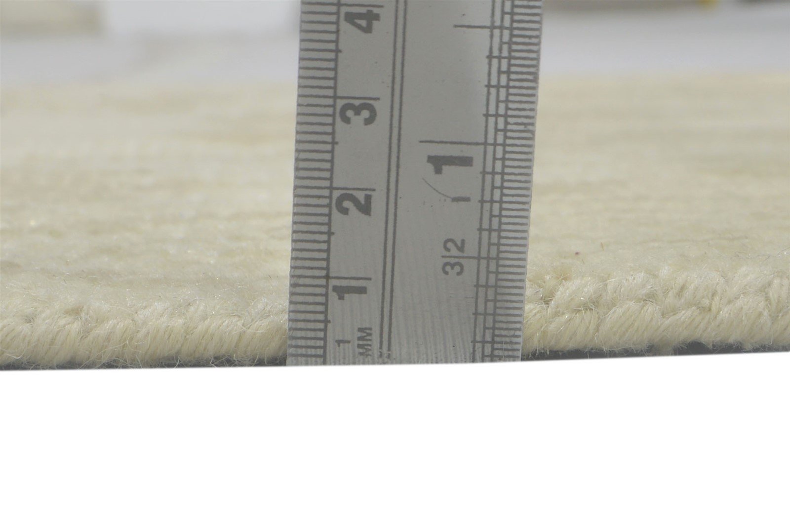 100% Wool Cream Rug 2' X 2' Persian Hand Knotted Oushak Oriental Small Square 7864086364309
