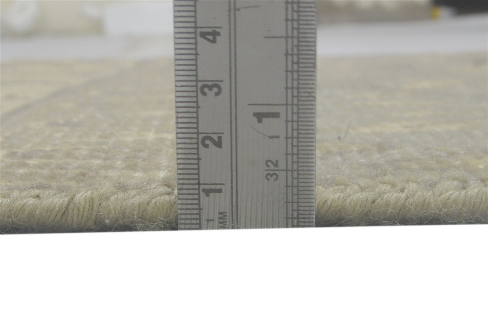 100% Wool Grey Rug 3X3 Persian Hand Knotted Sarouk-Indian Oriental Room Size 7864086200469