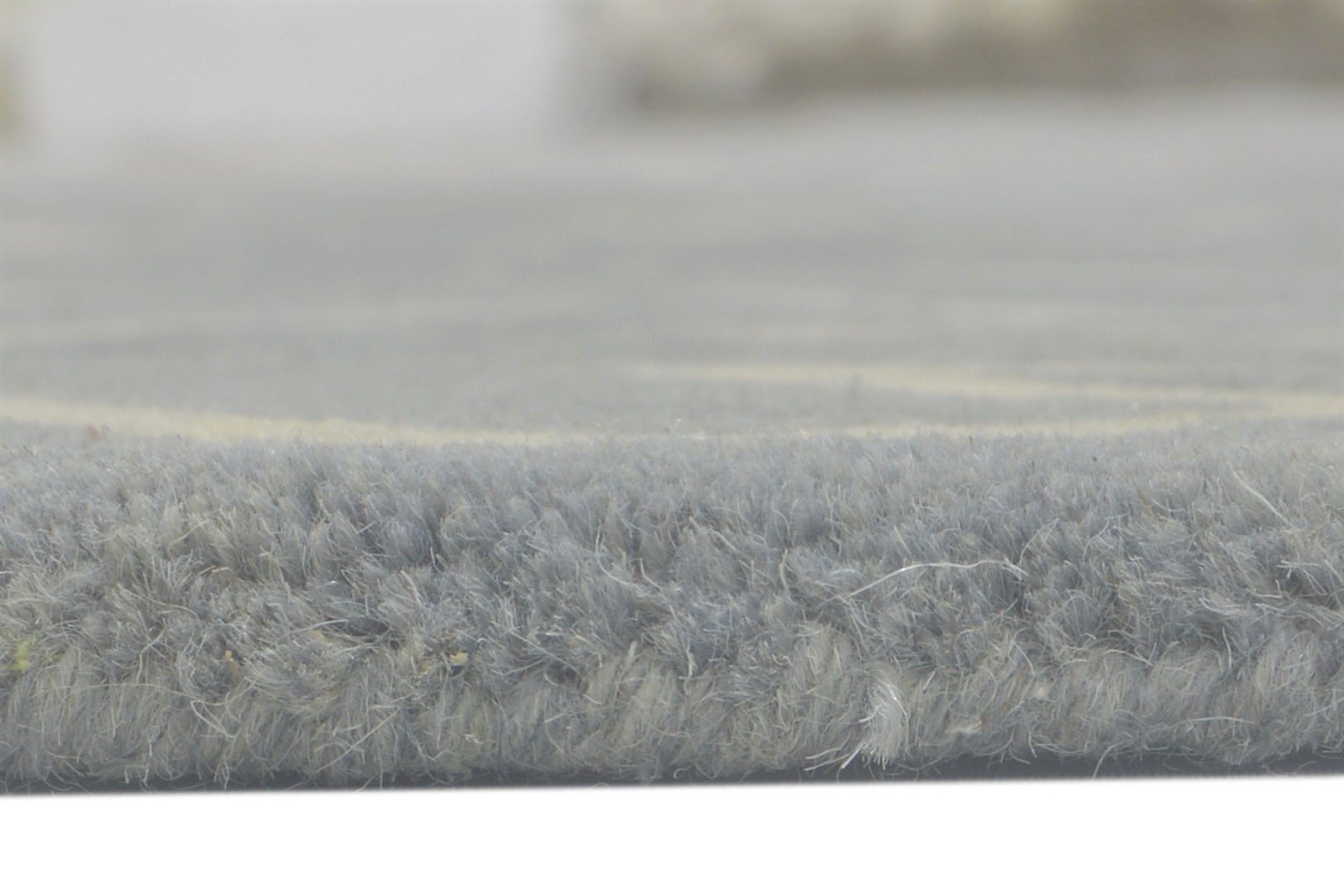 100% Wool Grey Rug 4X6 Modern Hand Tufted Scandinavian Arrow Room Size Carpet 7864083480725