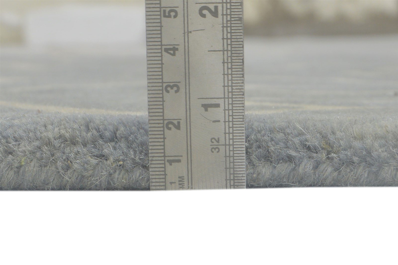 100% Wool Grey Rug 4X6 Modern Hand Tufted Scandinavian Arrow Room Size Carpet 7864083480725