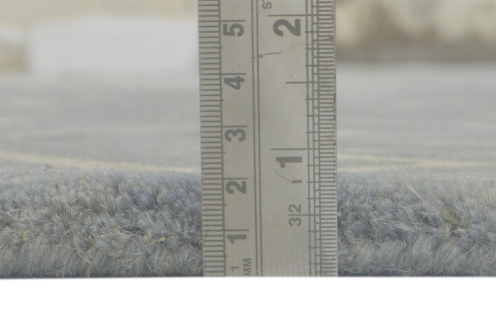 100% Wool Grey Rug 4X6 Modern Hand Tufted Scandinavian Arrow Room Size Carpet 7864083546261