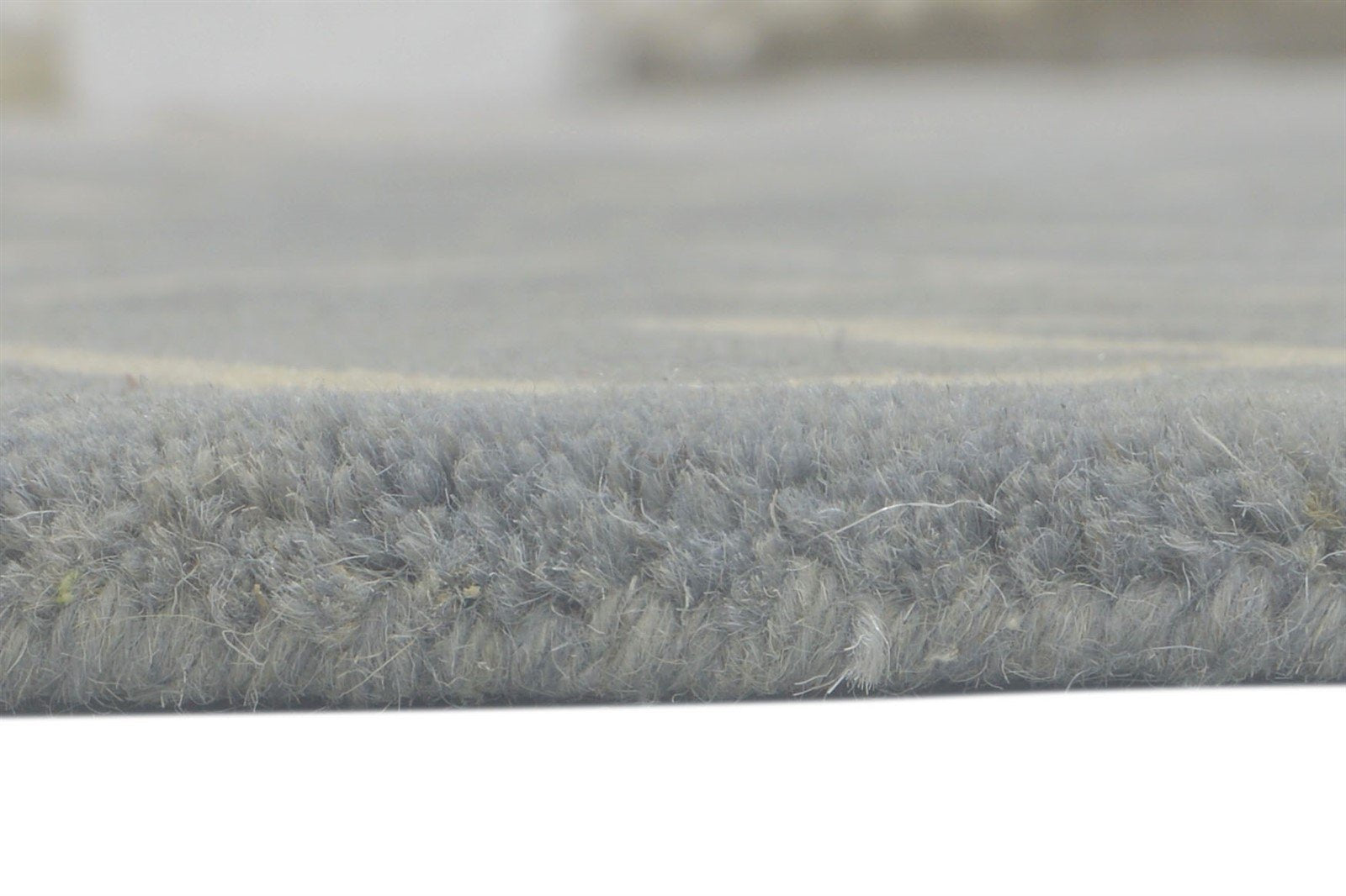 100% Wool Grey Rug 4X6 Modern Hand Tufted Scandinavian Arrow Room Size Carpet 7864083644565