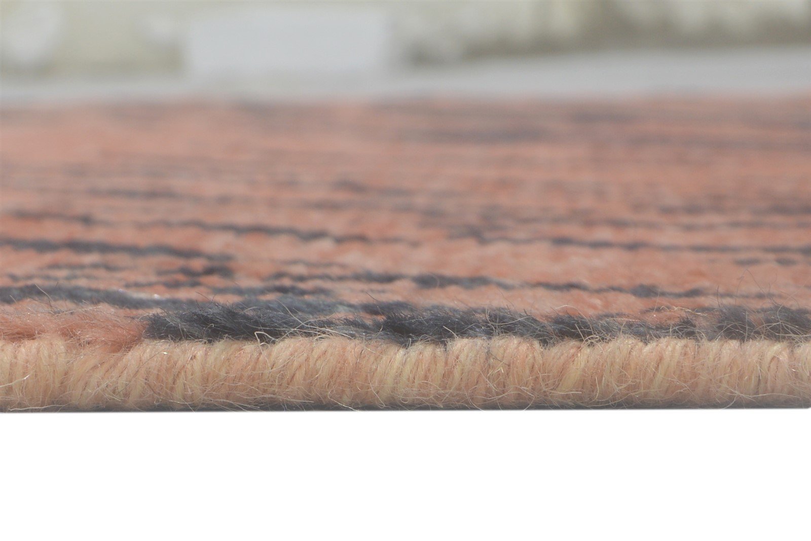 100% Wool Orange Rug 5' X 8' Modern Hand Knotted Indian Galaxy Room Size Carpet 7864088559765