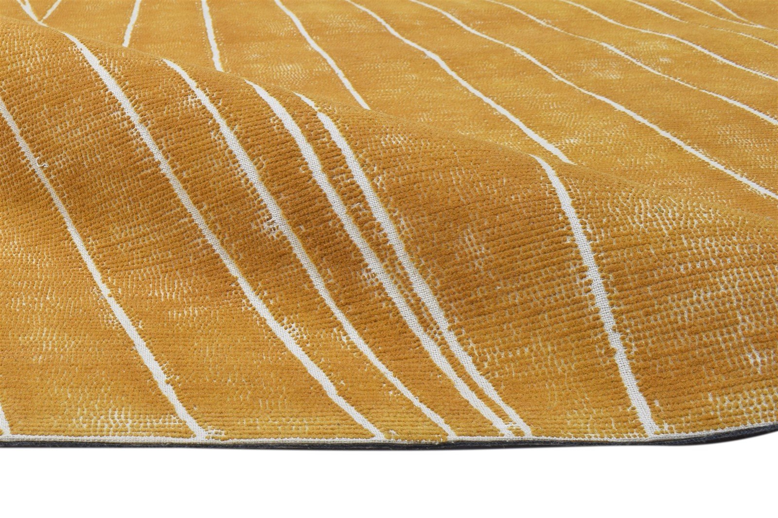 100% Wool Orange Rug 5X8 Modern Hand Tufted Scandinavian Geometric Room Size 7864092983445