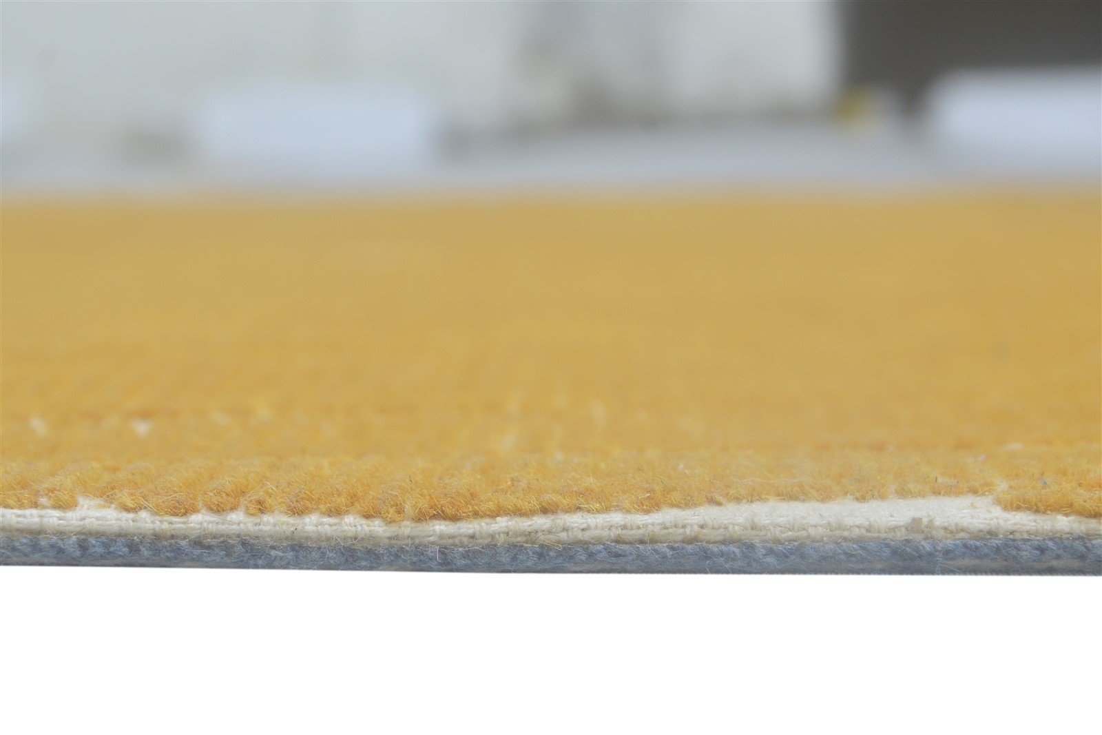 100% Wool Orange Rug 5X8 Modern Hand Tufted Scandinavian Geometric Room Size 7864092983445