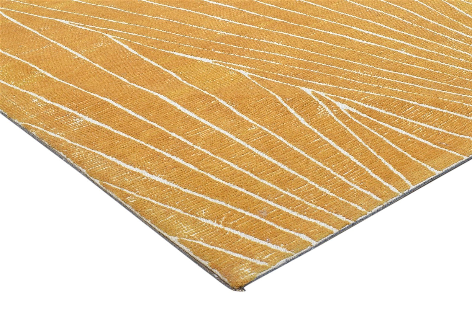 100% Wool Orange Rug 5X8 Modern Hand Tufted Scandinavian Geometric Room Size 7864329797781
