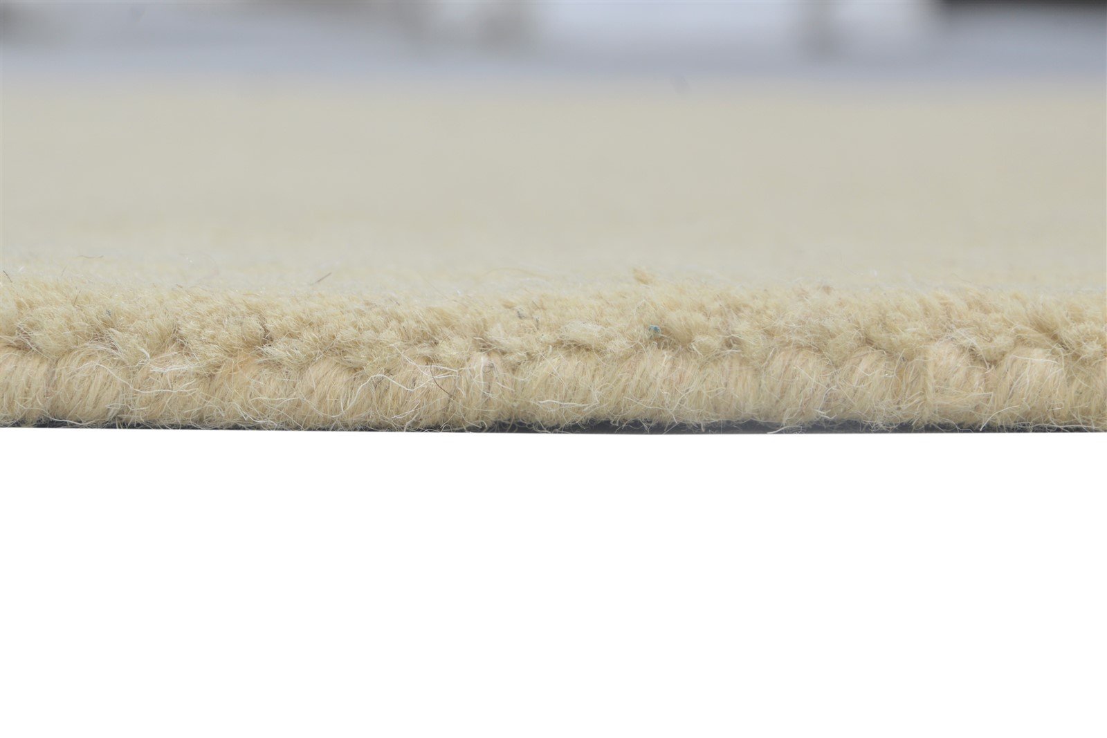 100% Wool Peach Rug 3X5 Modern Hand Tufted Scandinavian Solid Room Size Carpet 7864310071445