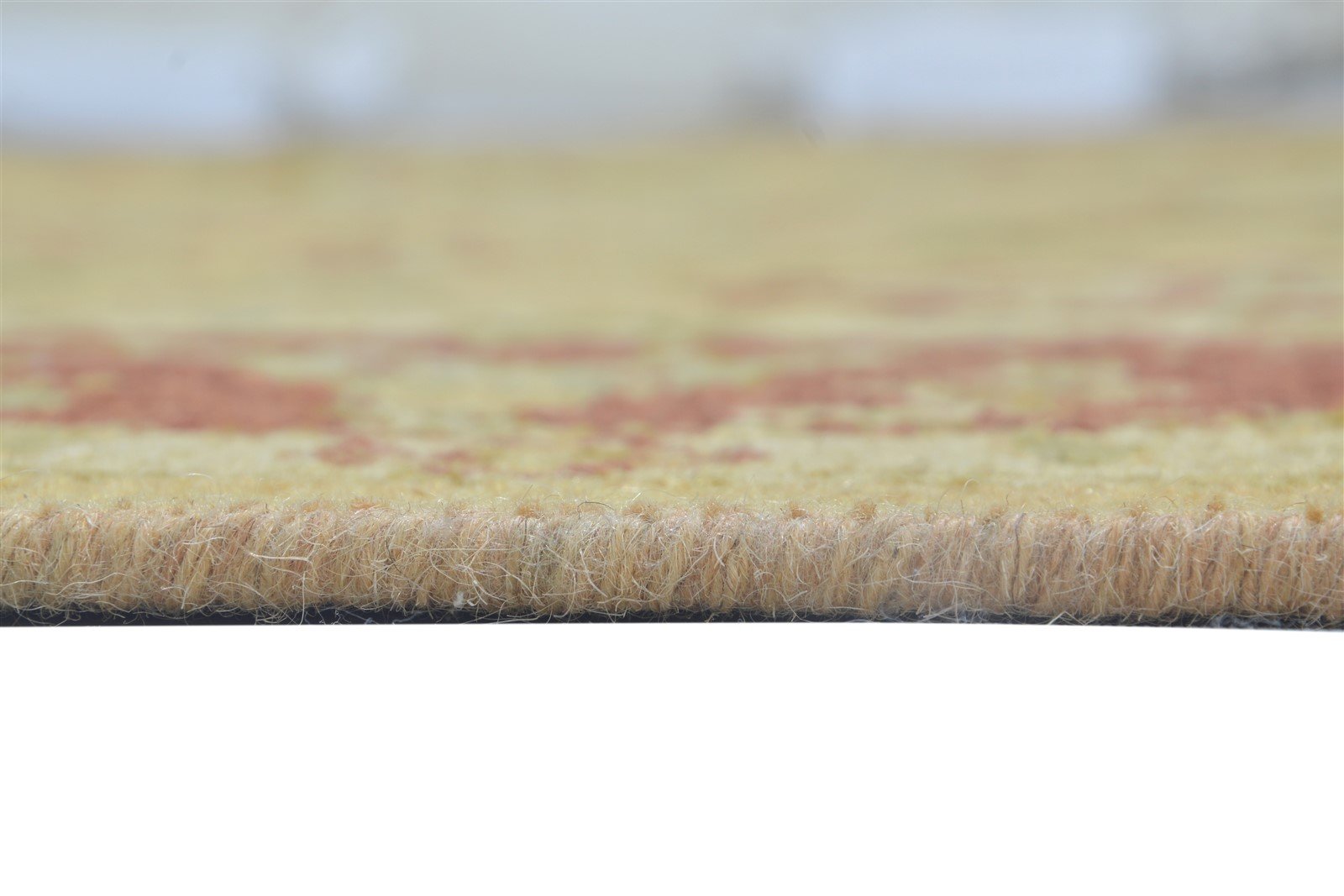 100% Wool Peach Rug 9' X 11' Persian Hand Knotted Agra Oriental Large Carpet 7864102518933