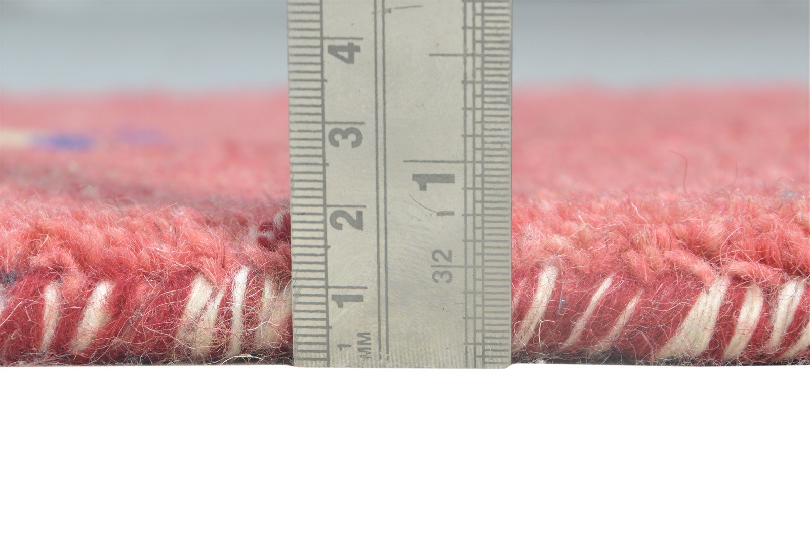 100% Wool Pink Rug 1' X 2' Tribal Hand Knotted Gabbeh Southwestern Small Carpet 7864504778901