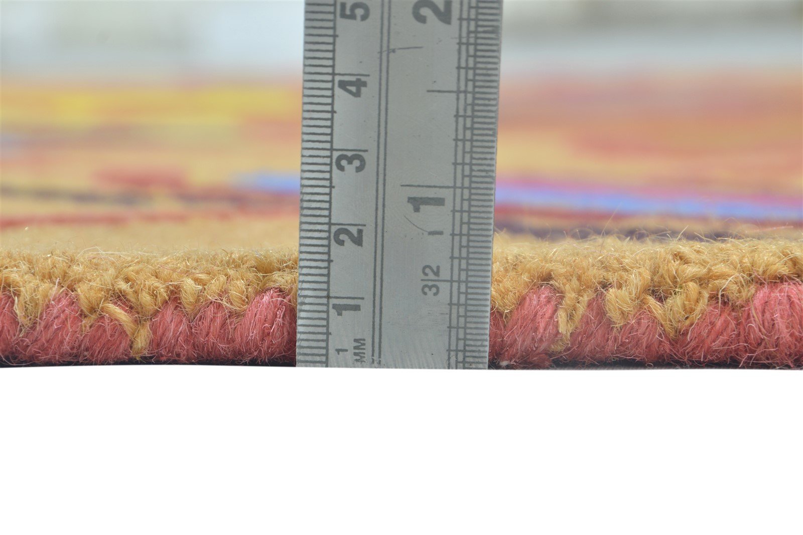 Karoly 100% Wool Red Rug 5' X 8' Modern Tufted Bohemian Abstract 7864490033301