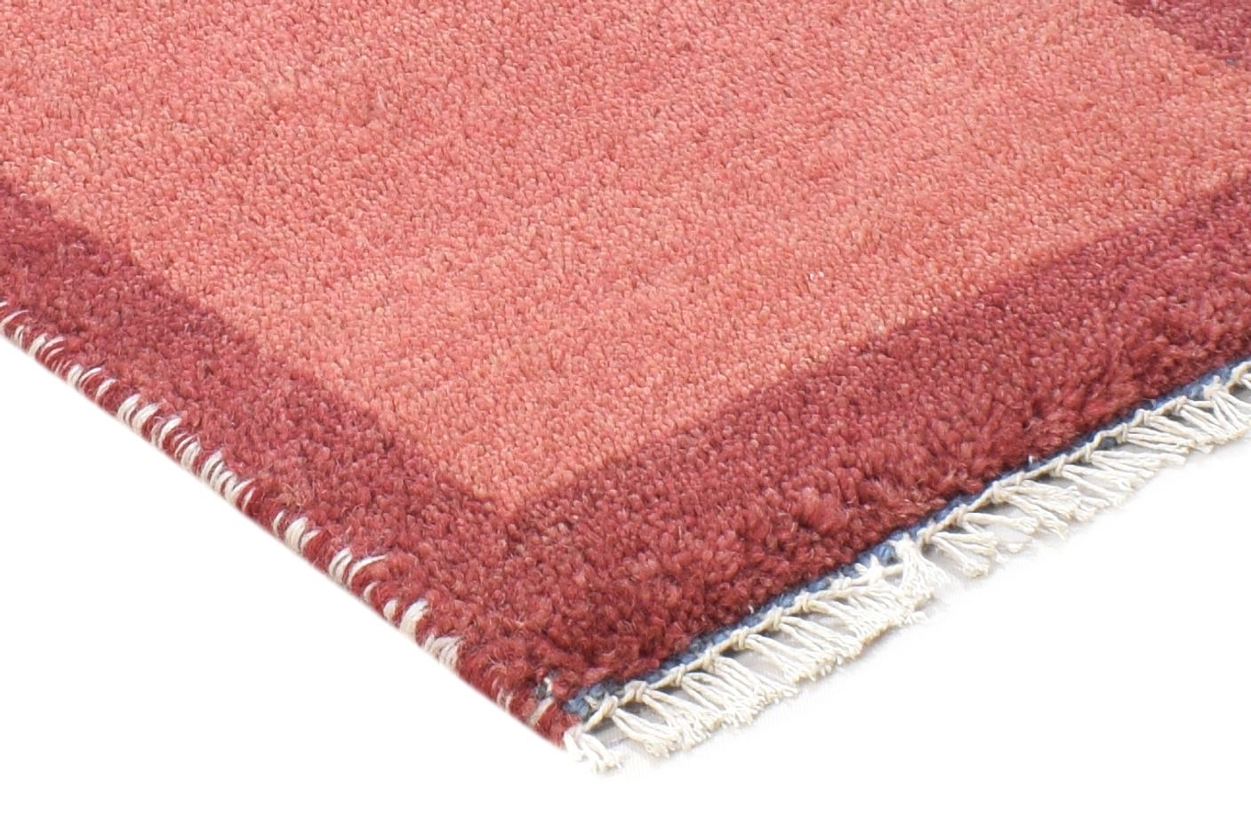 100% Wool Rust Rug 1' X 2' Tribal Hand Knotted Gabbeh Southwestern Small Carpet 7864499208341