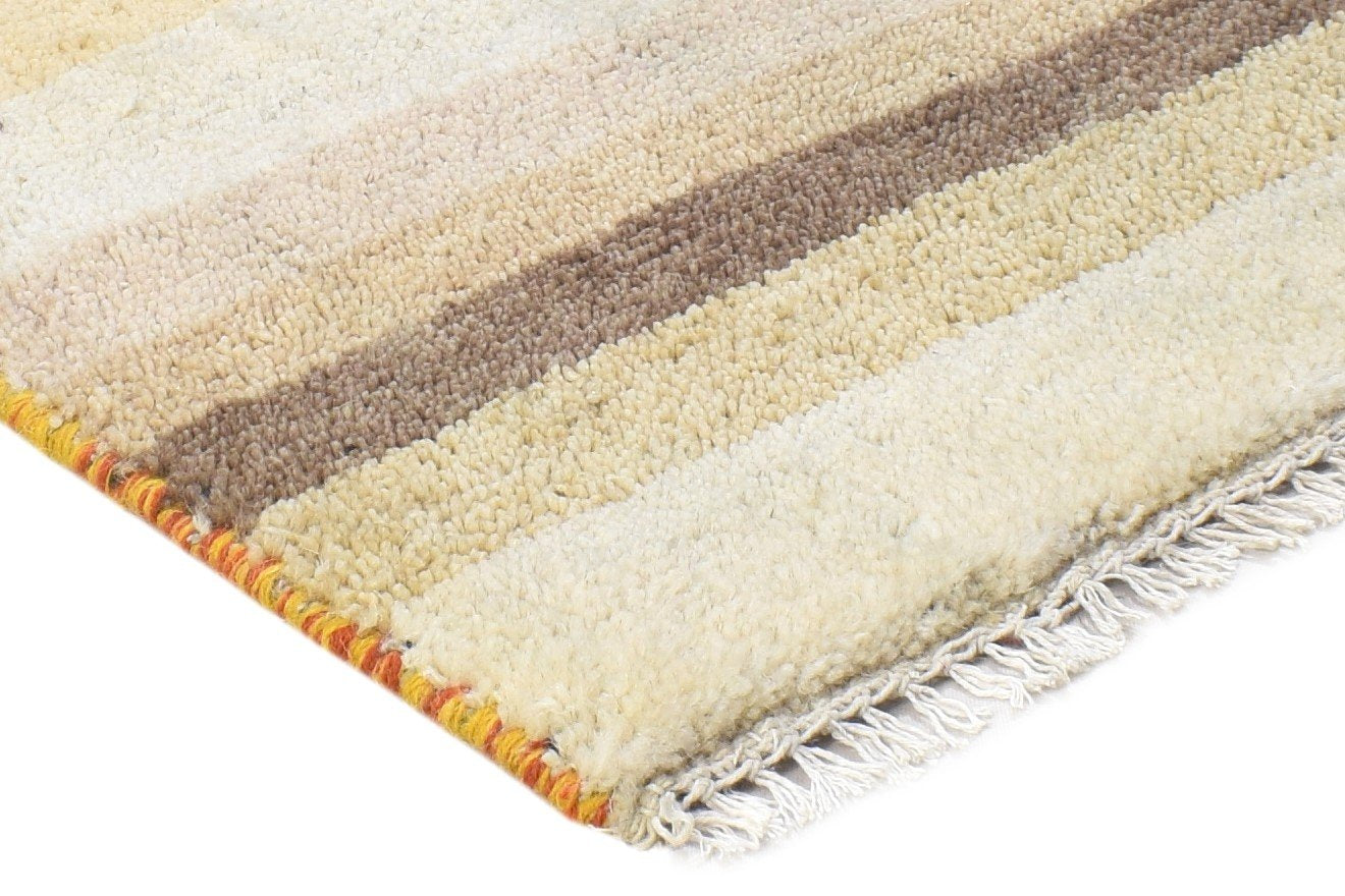 100% Wool Sage Rug 1' X 2' Tribal Hand Knotted Gabbeh Southwestern Small Carpet 7864499241109