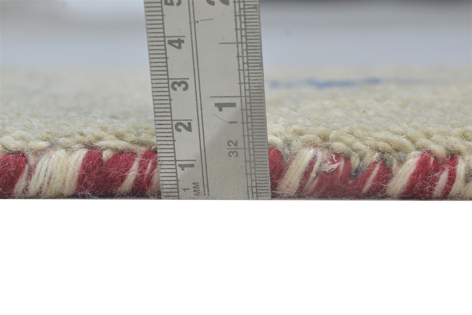100% Wool Sand Rug 1' X 2' Persian Hand Knotted Gabbeh Southwestern Small Carpet 7864215732373