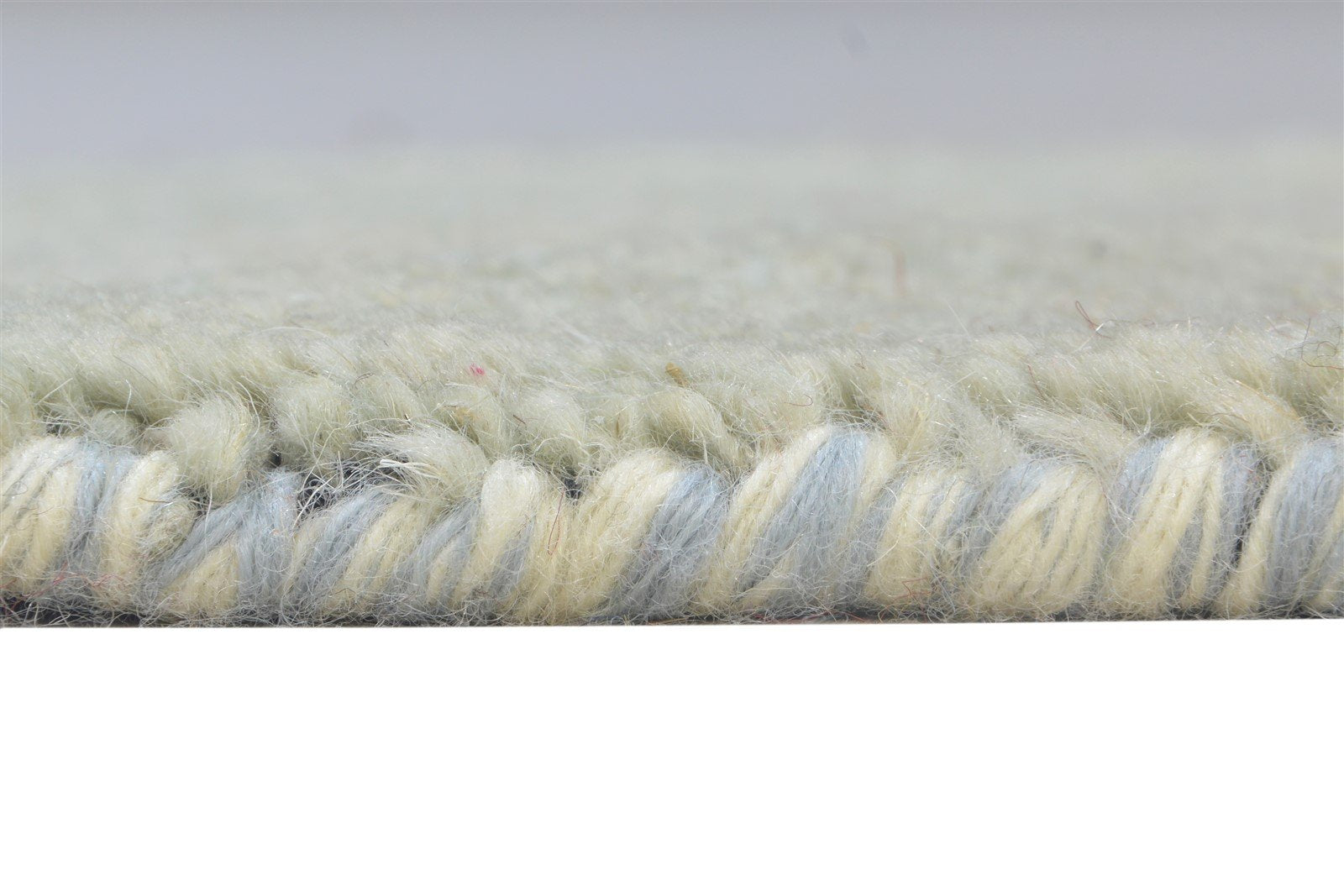 100% Wool Sand Rug 1' X 2' Tribal Hand Knotted Gabbeh Southwestern Small Carpet 7864499798165