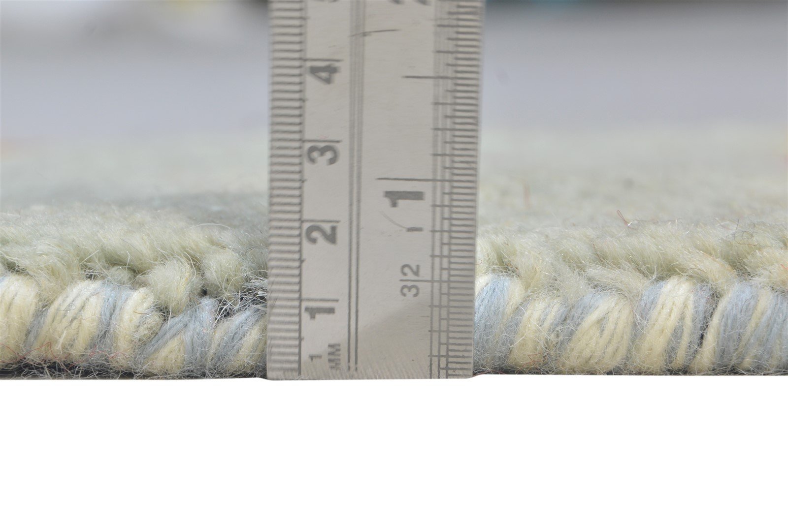100% Wool Sand Rug 1' X 2' Tribal Hand Knotted Gabbeh Southwestern Small Carpet 7864499798165