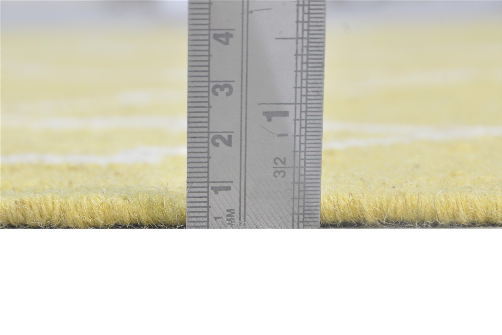 100% Wool Yellow Rug 5' X 7' Modern Dhurrie Moroccan Trellis Room Size Carpet 7864465588373