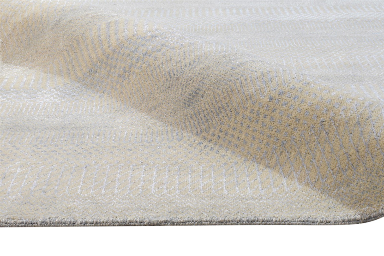 10X13 Rug Wool Beige Modern Hand Knotted Agra Grass Trellis Extra Large Carpet 7865146179733