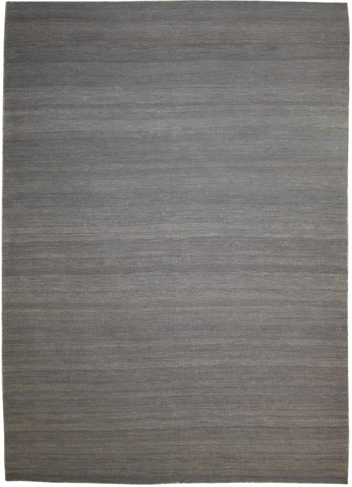 10X14 Rug Jute Dark Grey Modern Hand Woven Scandinavian Solid Extra Large Carpet 7864806113429
