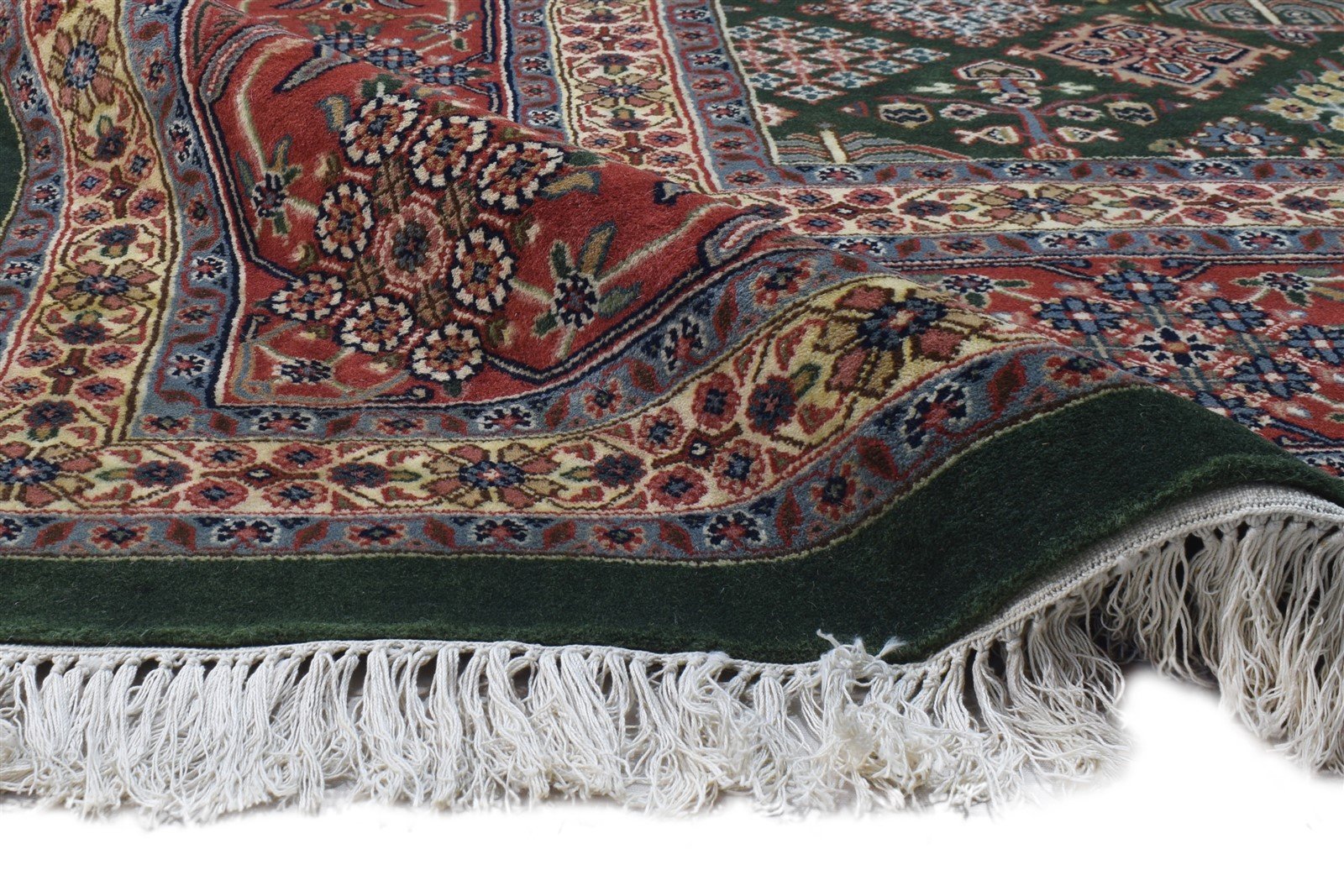 10X14 Rug Wool Green Persian Hand Knotted Bokhara Oriental Extra Large Carpet 7864654594197