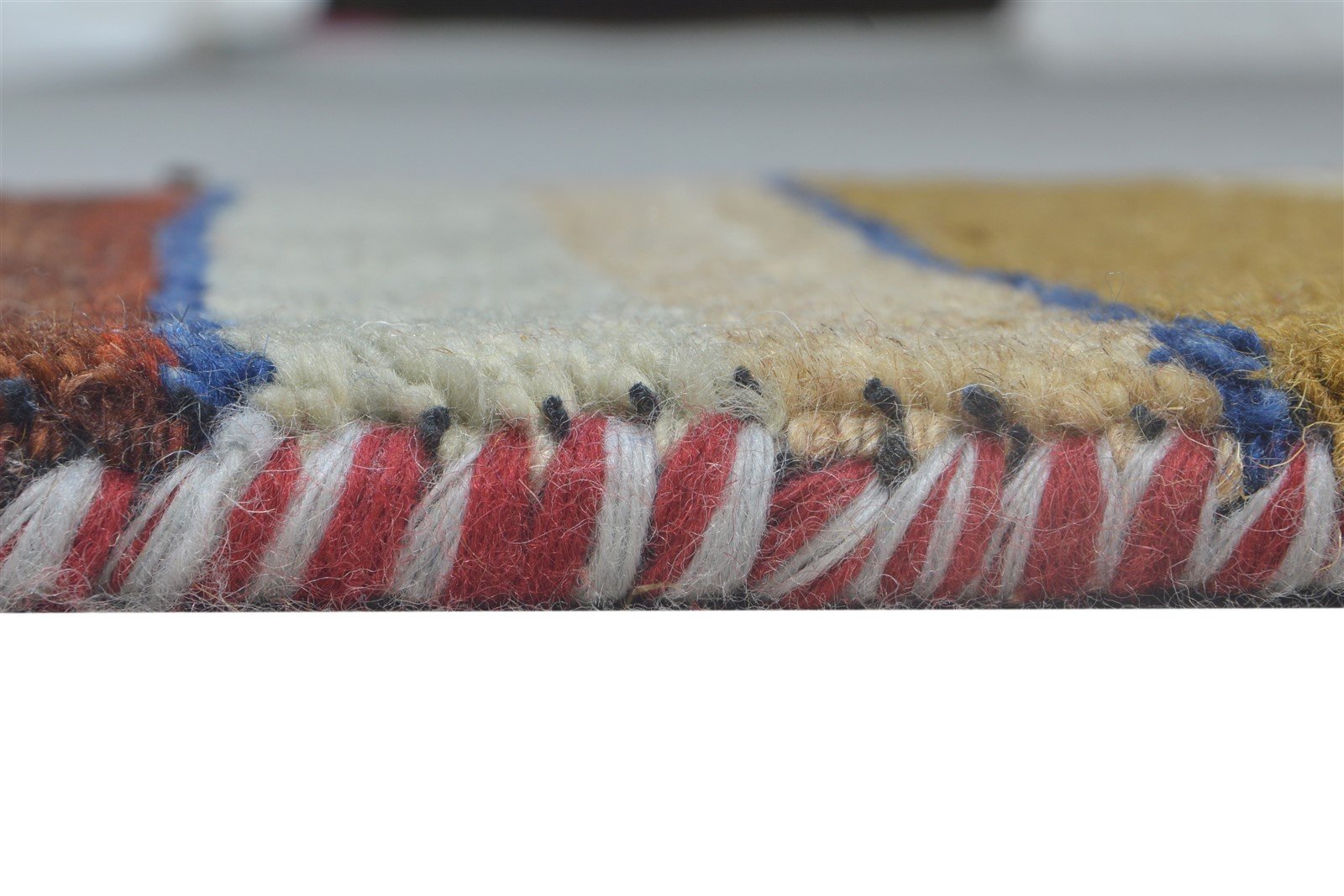 Mallissa 1X2 Rug Wool Multi Color Persian Hand Knotted Southwestern Tribal 7865182945429