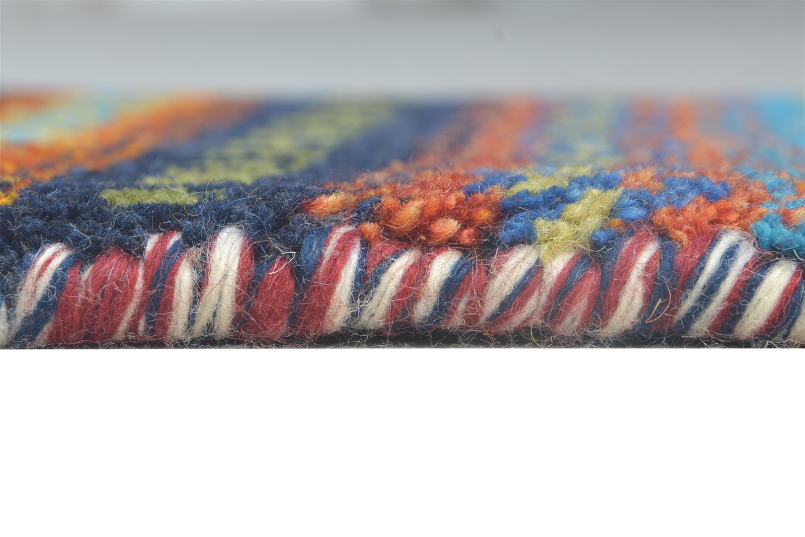 1X2 Rug Wool Multi Color Southwestern Hand Knotted American Tribal Small Carpet 7865057443989