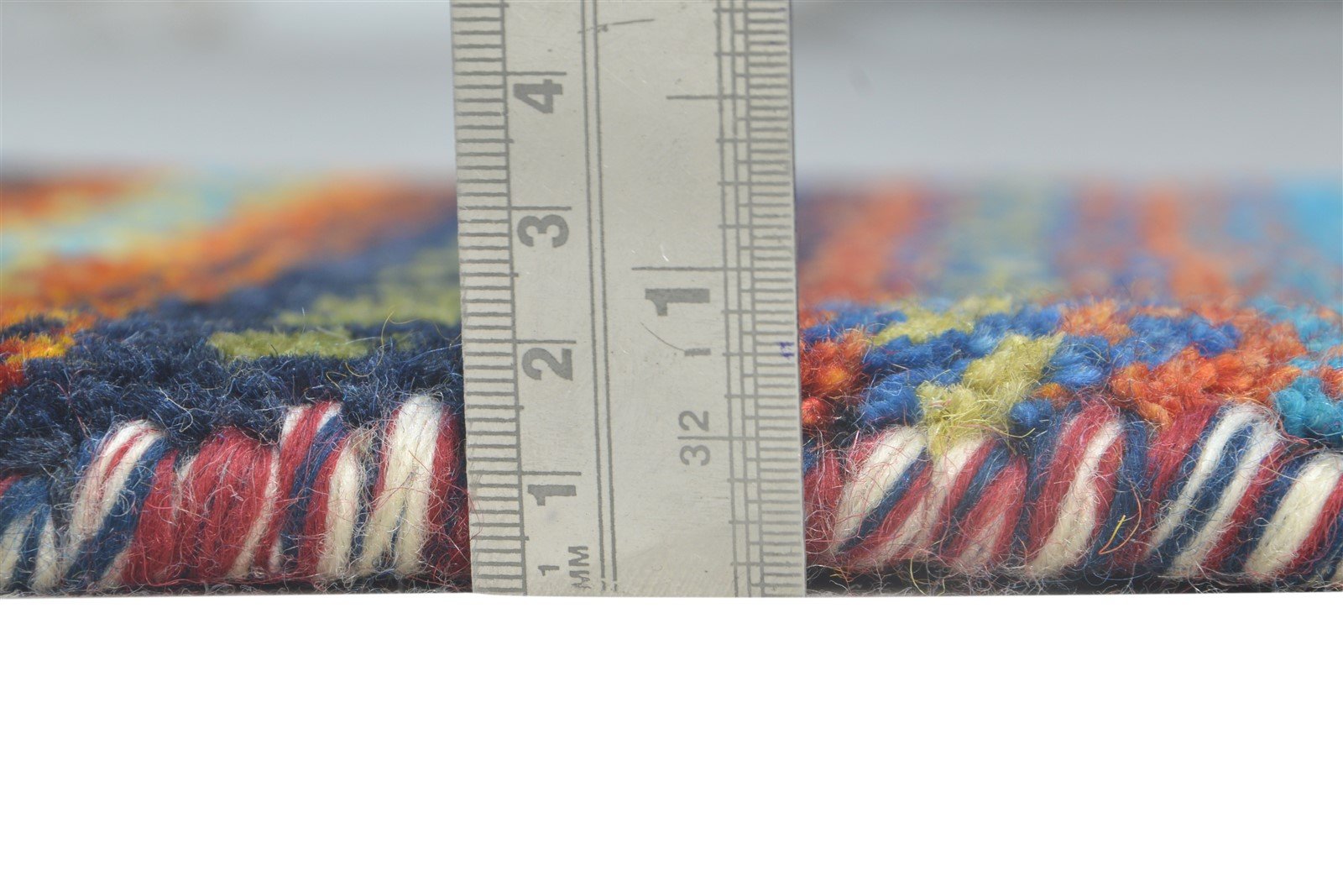 1X2 Rug Wool Multi Color Southwestern Hand Knotted American Tribal Small Carpet 7865057443989