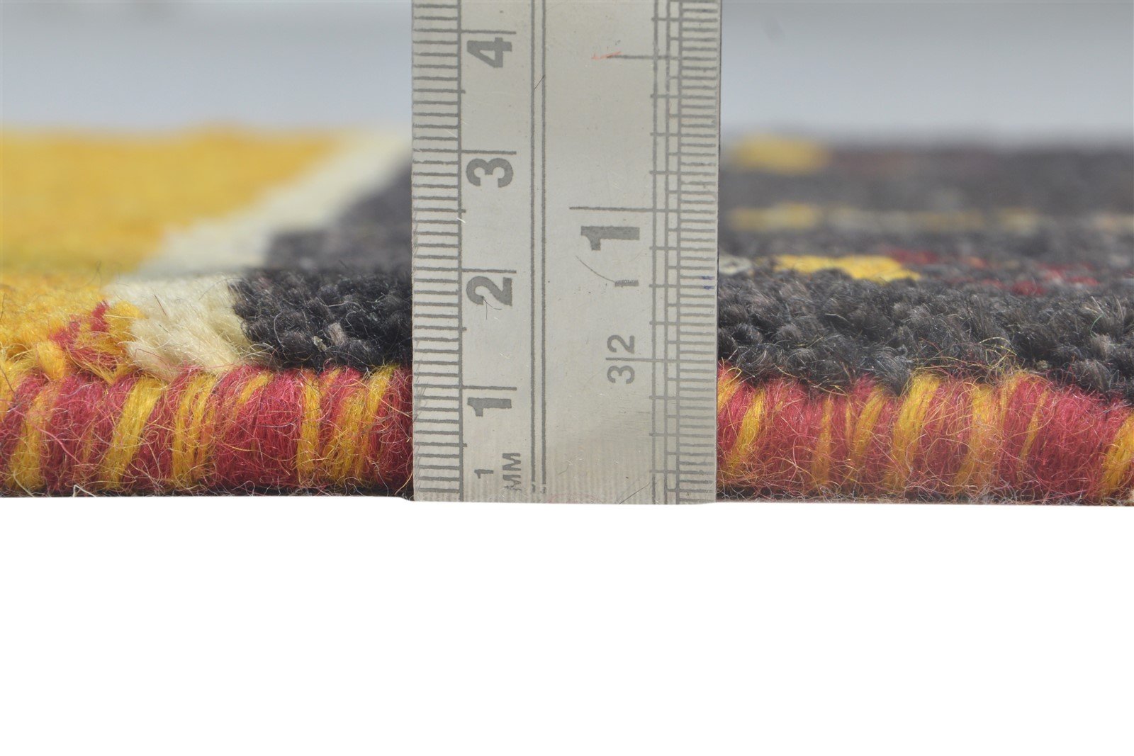 Aggy 1X2 Rug Wool Multi Color Southwestern Hand Knotted American Tribal 7865088639125