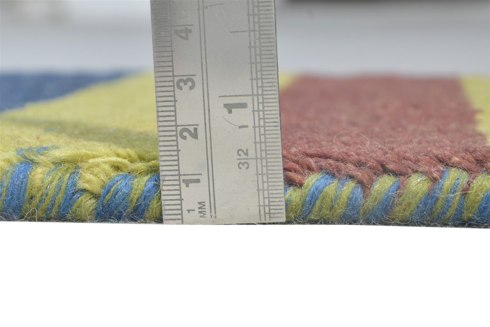 1X2 Rug Wool Multi Color Southwestern Hand Knotted Gabbeh Tribal Small Carpet 7865091653781
