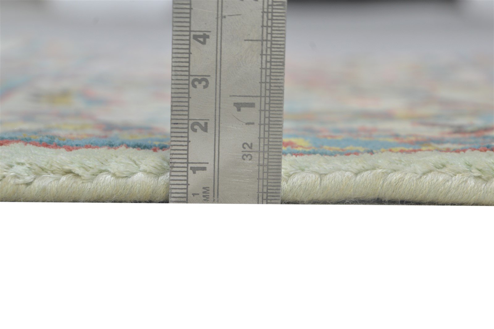 2'6 X 3' Rug Silk Grey Persian Hand Knotted Oushak Oriental Small Carpet 7864333009045