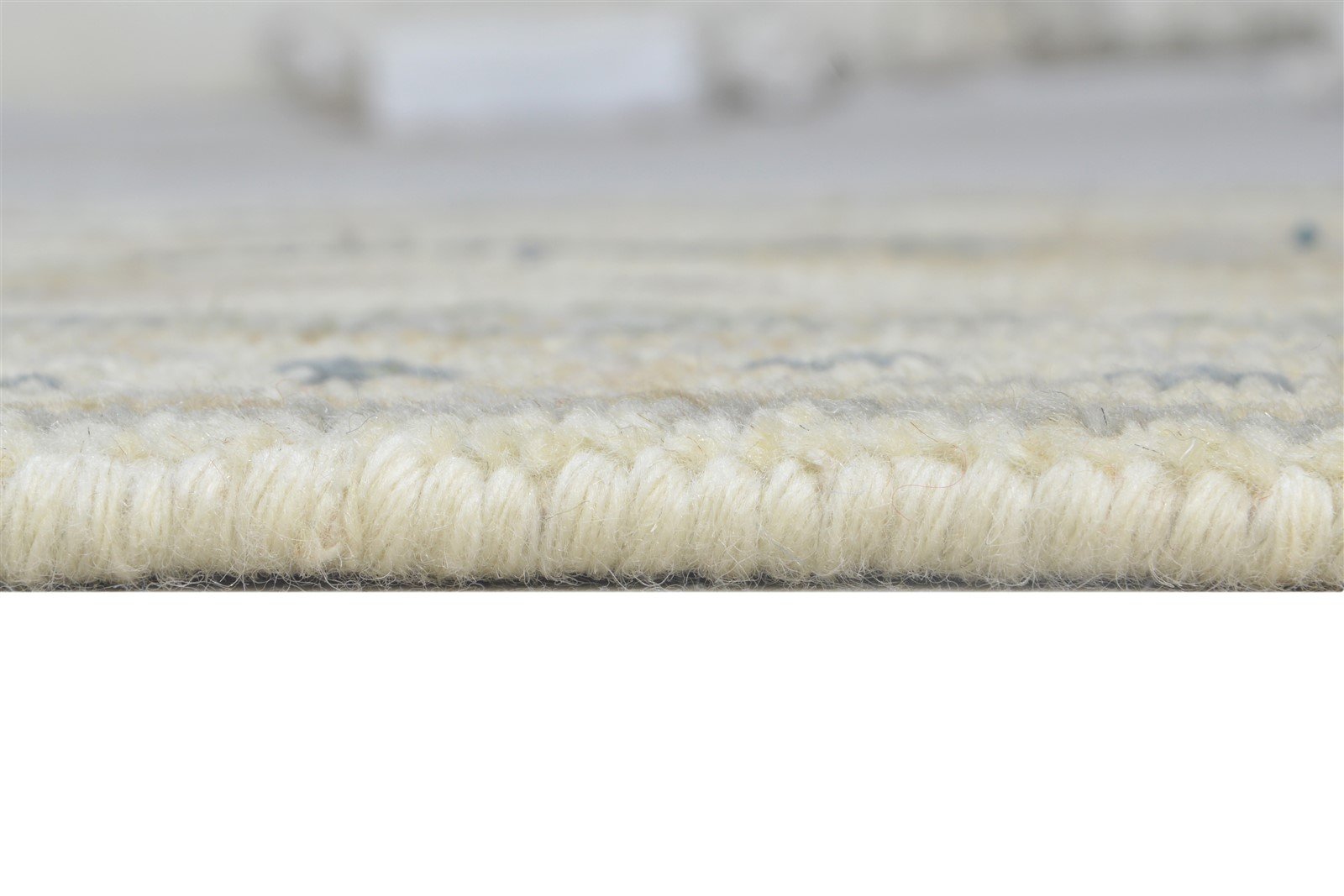 Pammie 2'6 X 8' Rug Wool Cream Persian Hand Knotted Oushak Oriental Runner 7865017663637