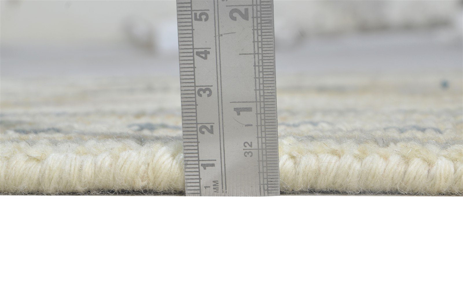Pammie 2'6 X 8' Rug Wool Cream Persian Hand Knotted Oushak Oriental Runner 7865017663637
