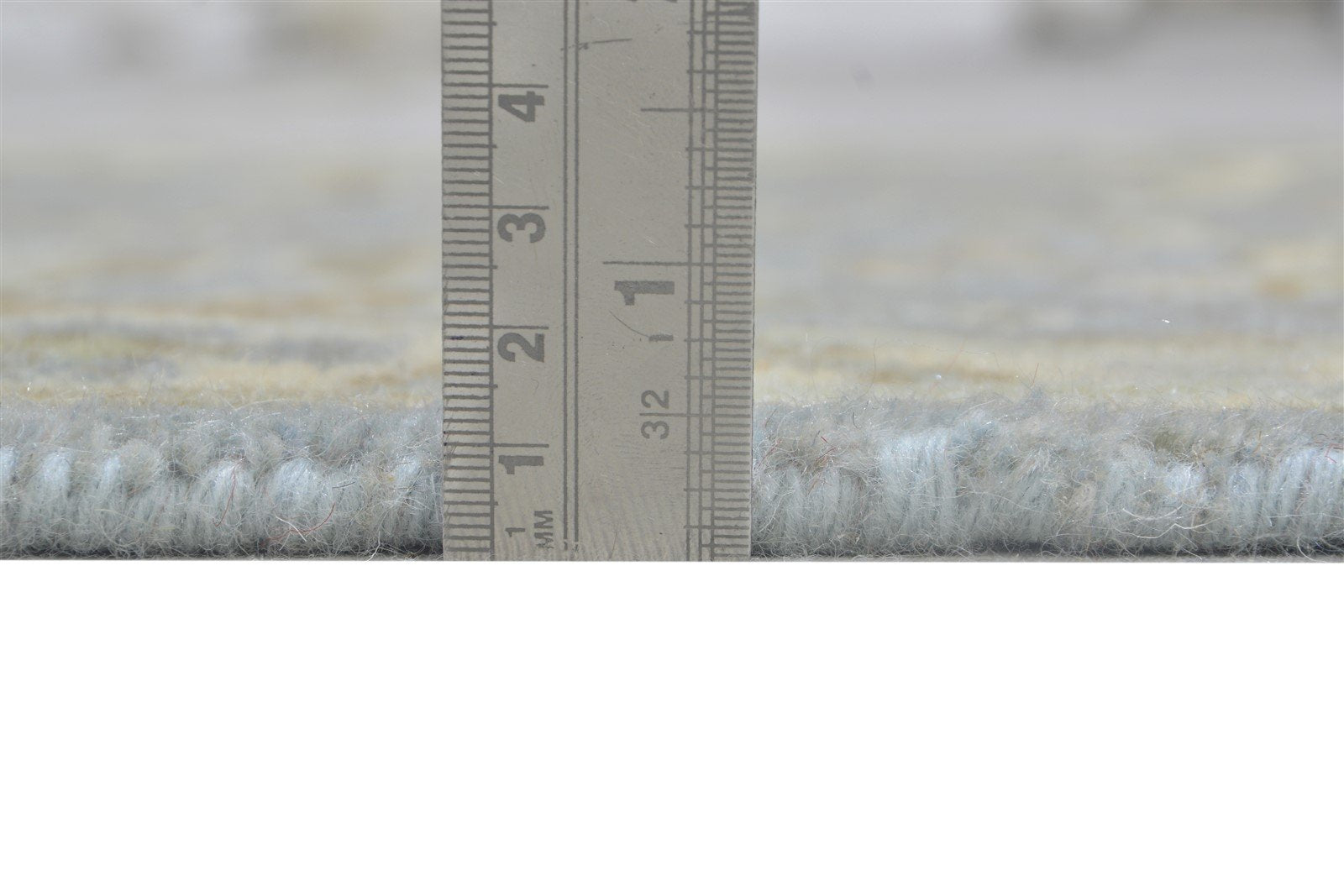 2'6 X 8' Rug Wool Grey Persian Hand Knotted Oushak Oriental Small Runner 7864831312021