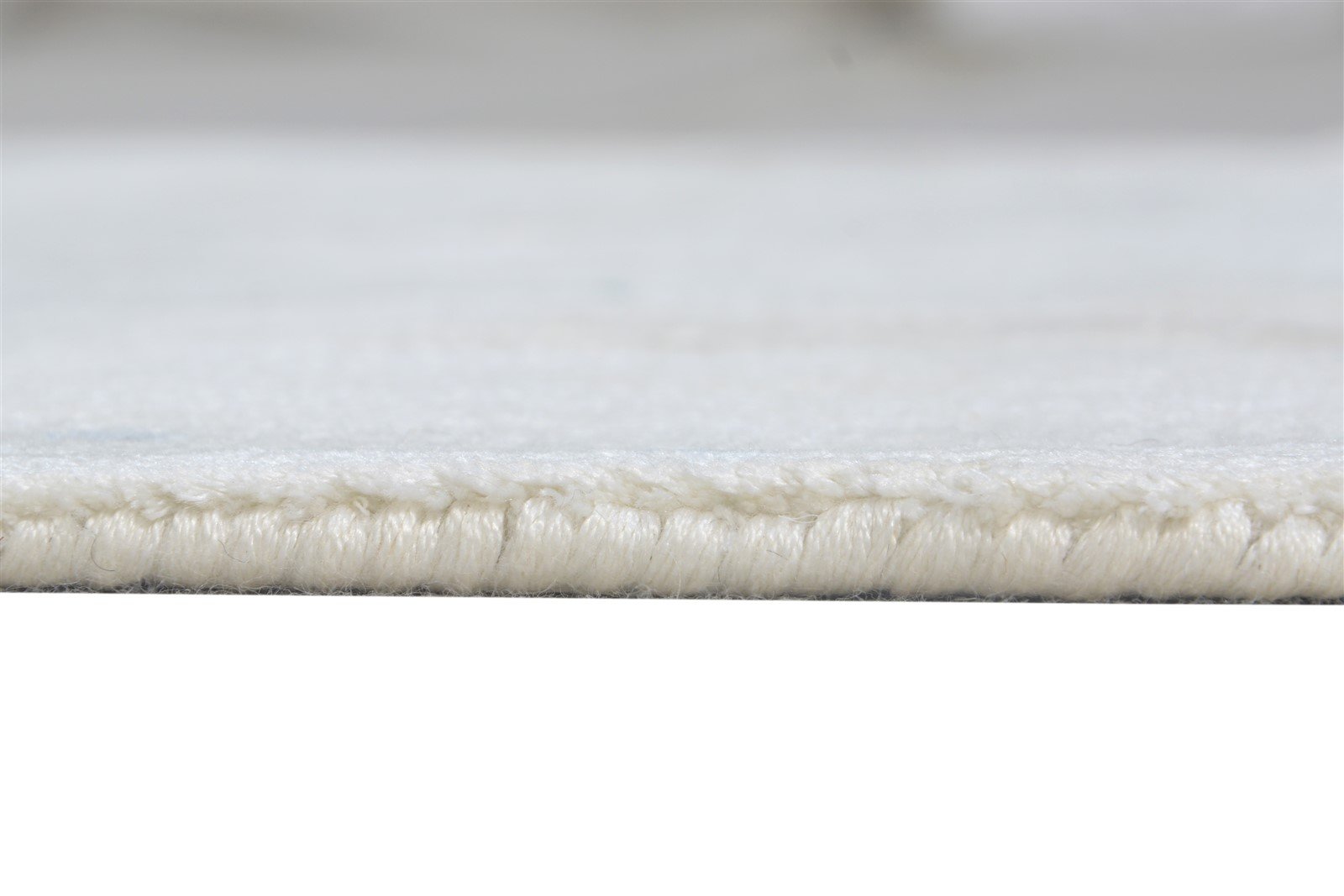 2'6 X 9' Rug Silk Beige Modern Handloom Scandinavian Solid Small Runner 7865149718677