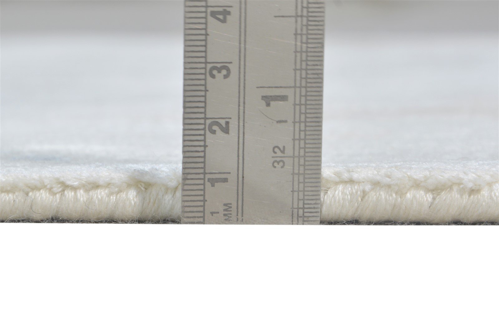 2'6 X 9' Rug Silk Beige Modern Handloom Scandinavian Solid Small Runner 7865149718677