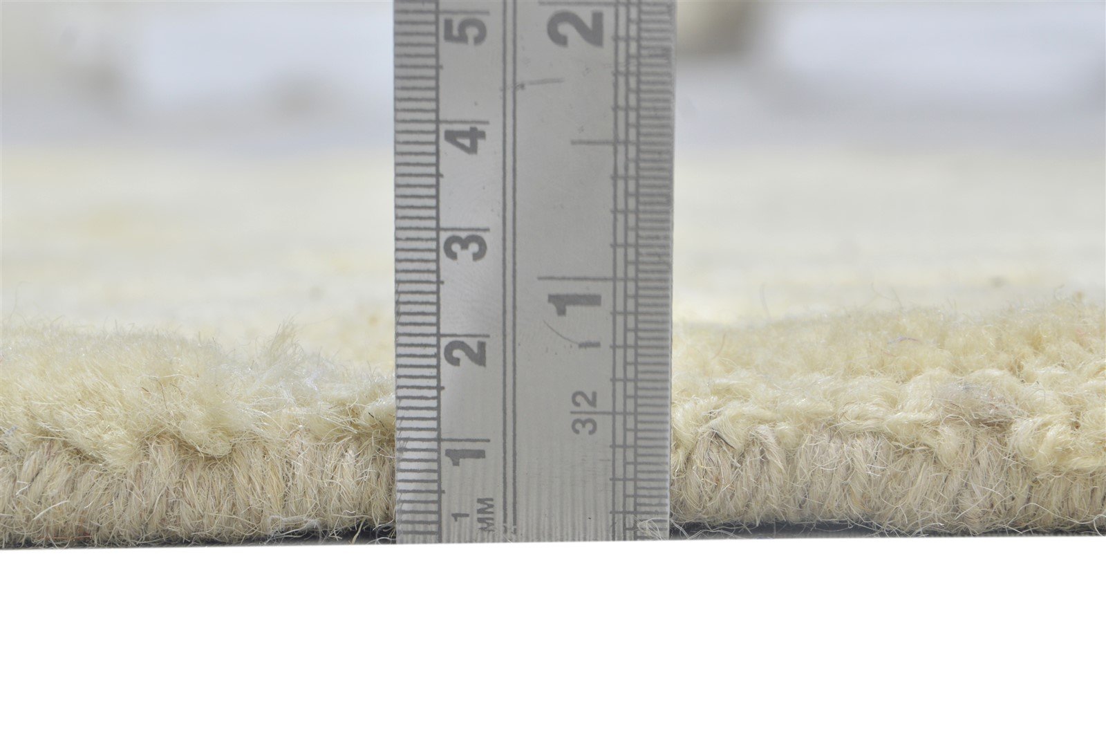 2'6 X 9' Rug Wool Beige Modern Hand Tufted Scandinavian Circles Small Runner 7864123818133