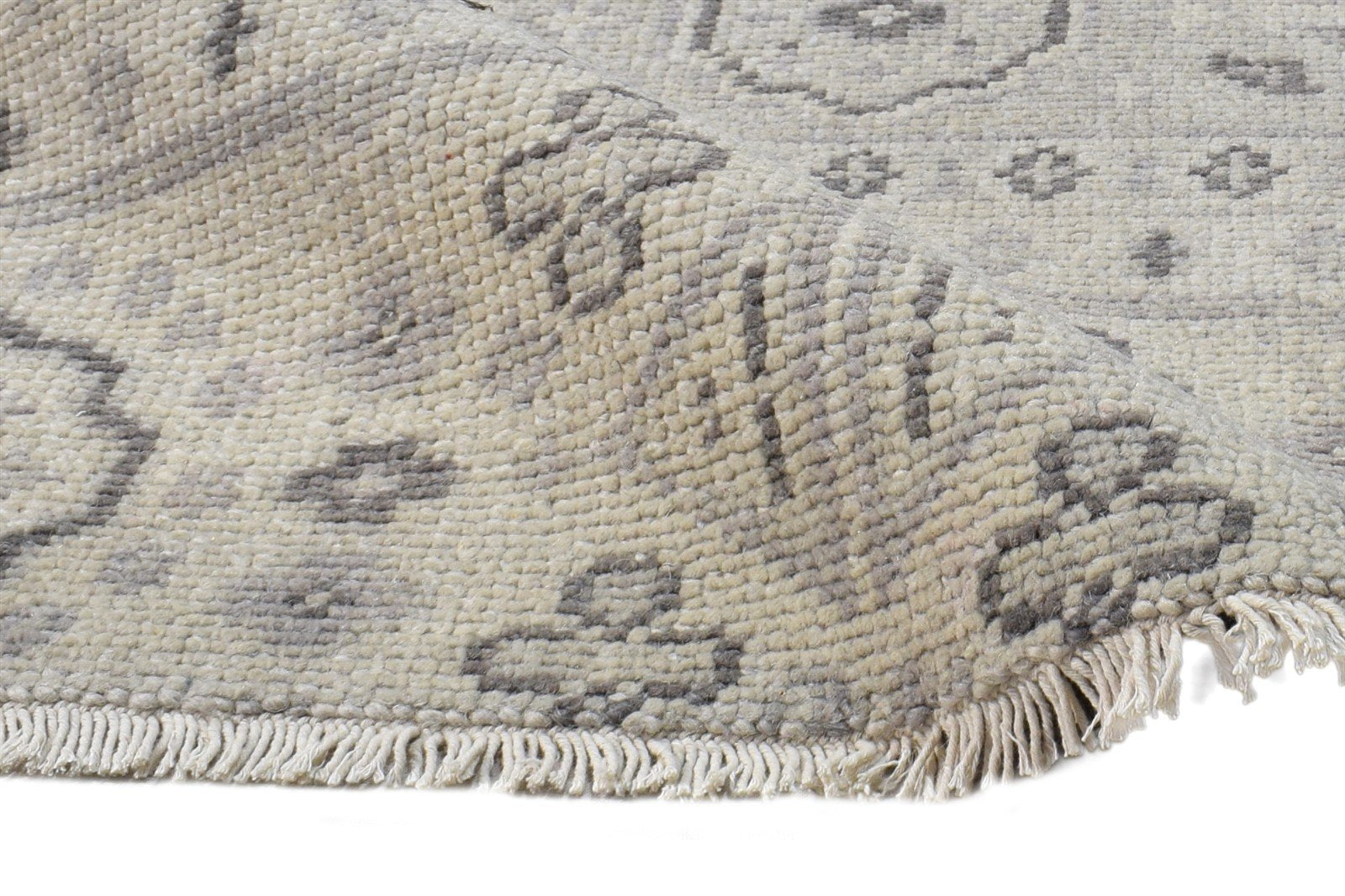2' X 2' Rug Wool Beige Persian Hand Knotted Bokhara Oriental Small Carpet 7865161875605