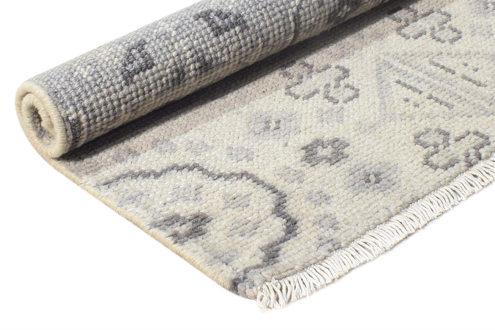 2' X 2' Rug Wool Beige Persian Hand Knotted Bokhara Oriental Small Carpet 7865161875605