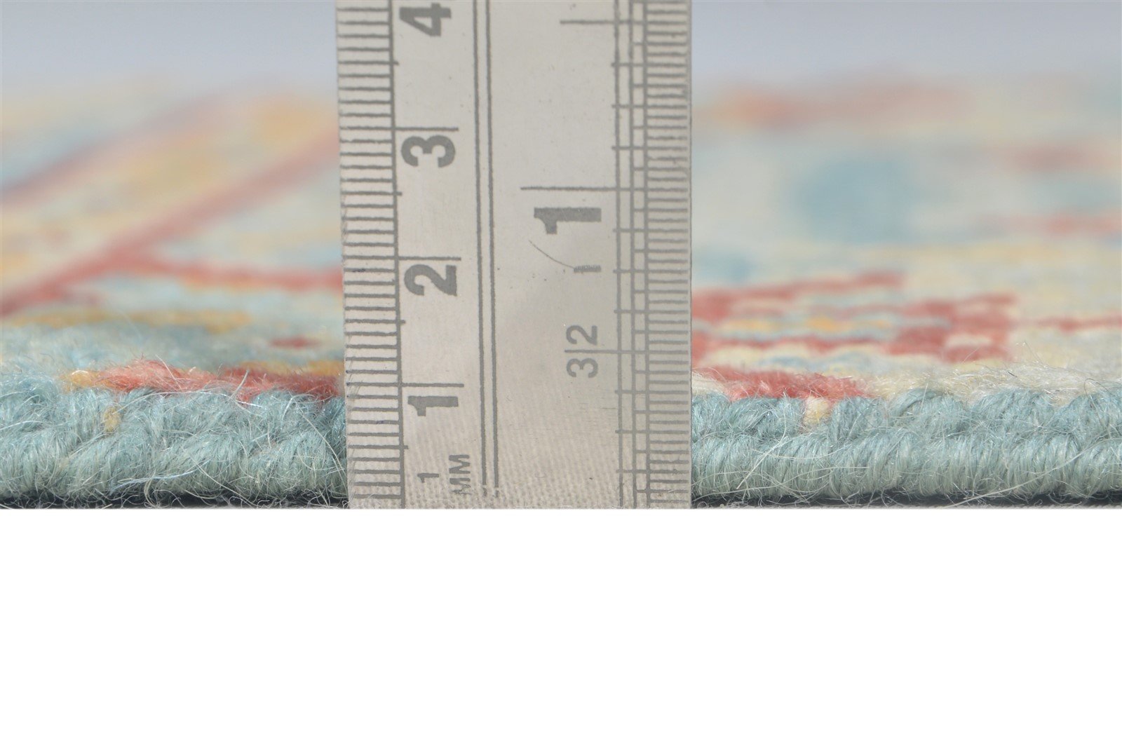 2' X 2' Rug Wool Blue Persian Hand Knotted Oushak Oriental Small Carpet 7864927092885