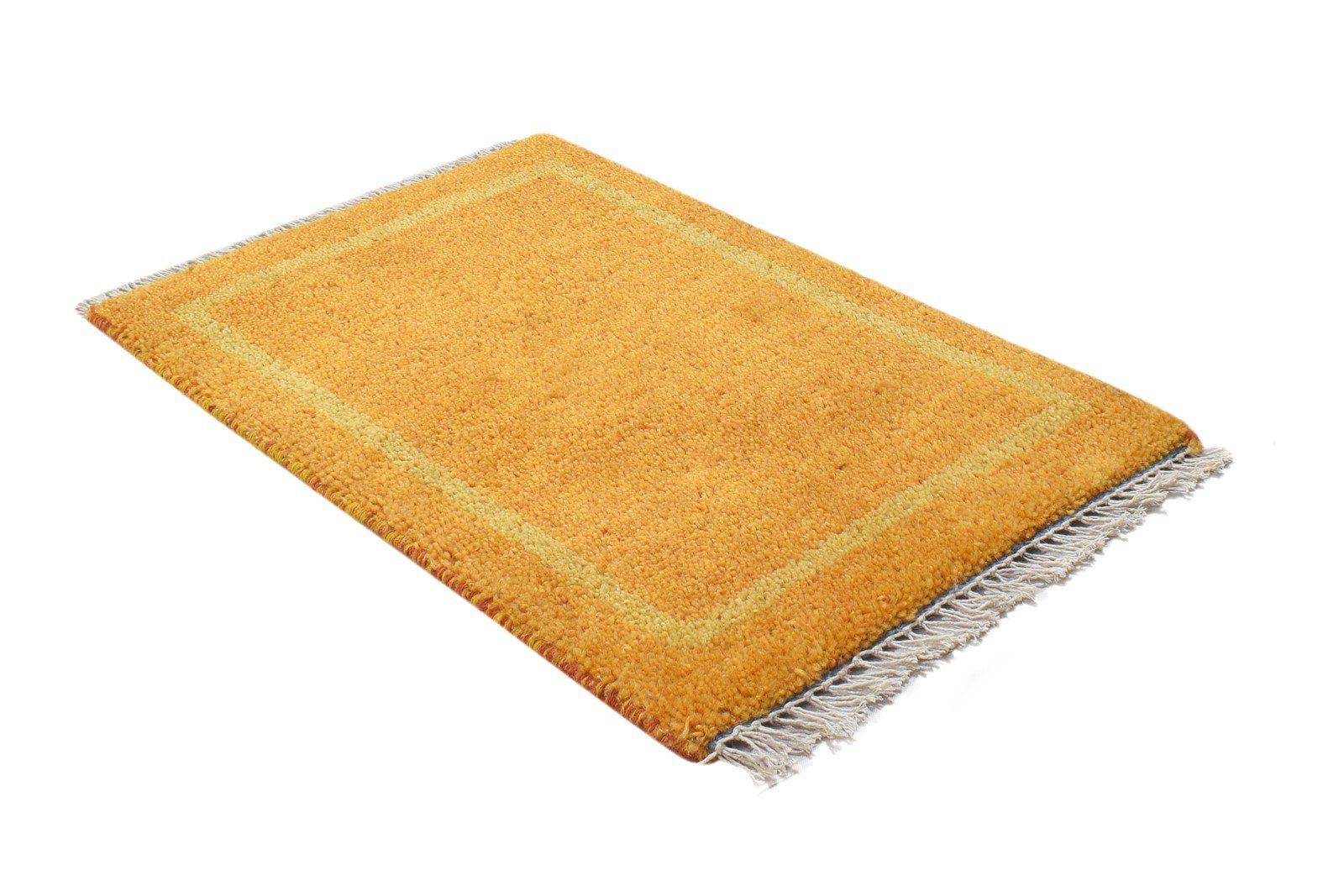 2' X 2' Rug Wool Rust Persian Hand Knotted Gabbeh Southwestern Small Carpet 7864824365205