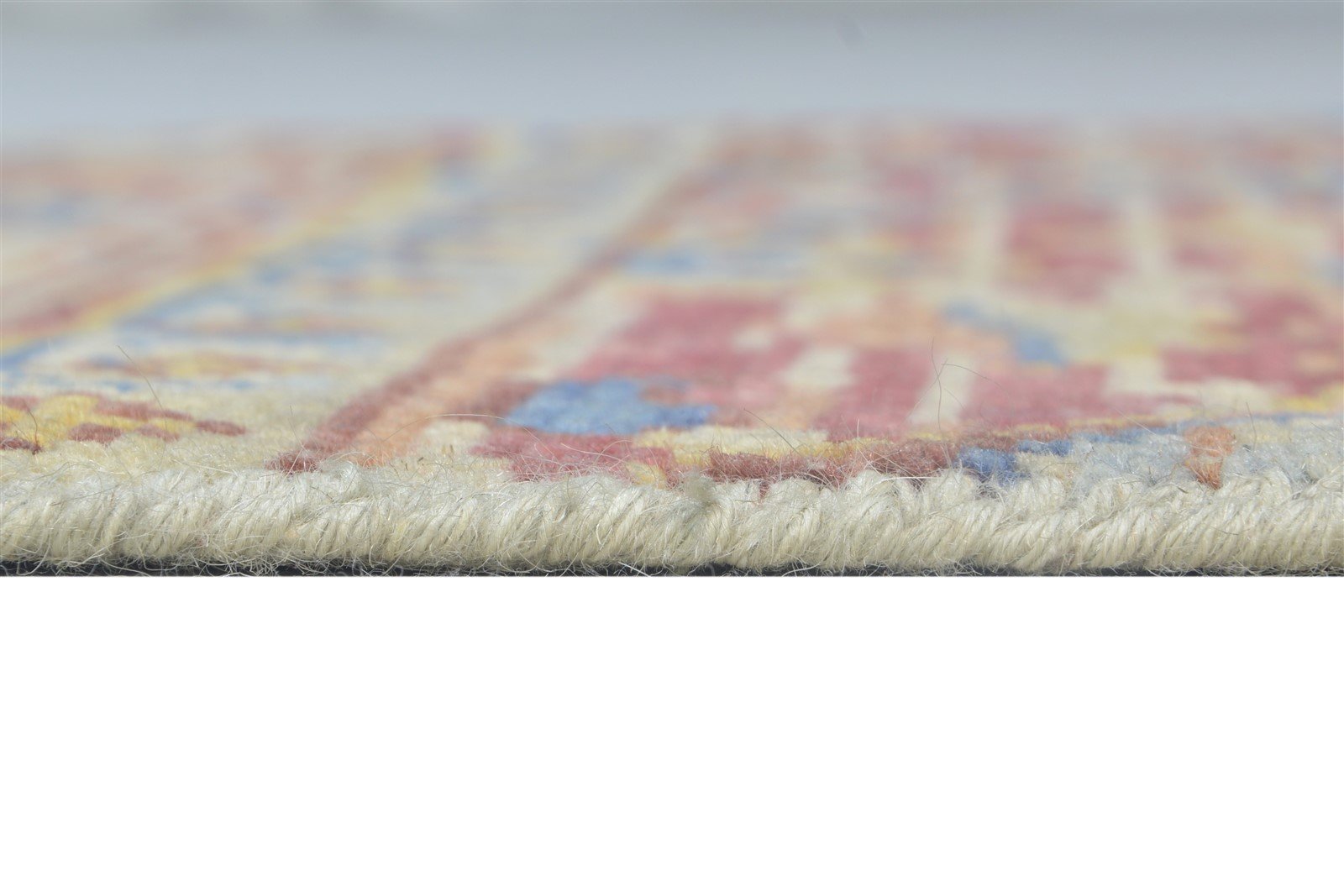 2' X 2' Rug Wool Rust Persian Hand Knotted Heriz-Indian Oriental Small Carpet 7864925946005