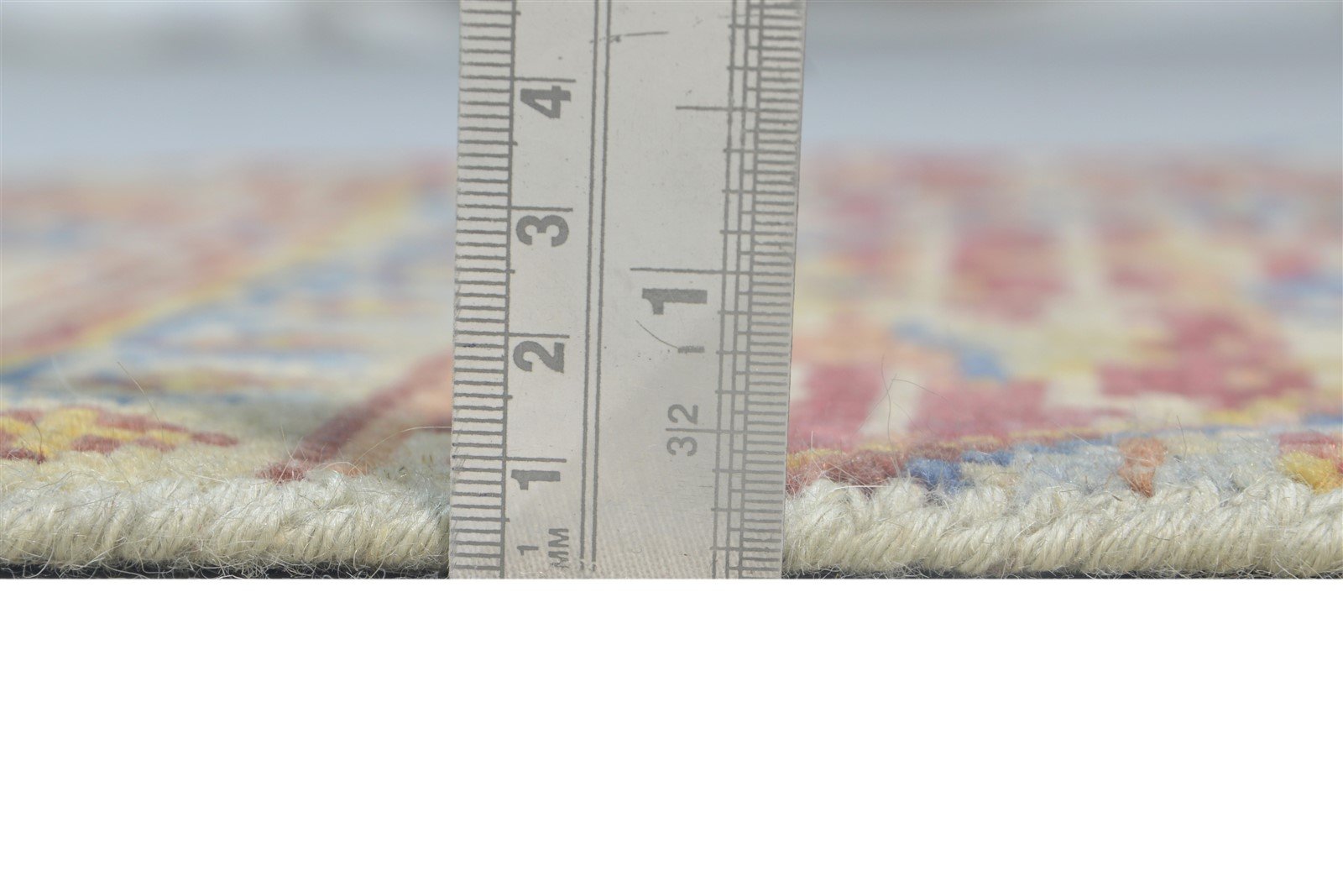 2' X 2' Rug Wool Rust Persian Hand Knotted Heriz-Indian Oriental Small Carpet 7864925946005