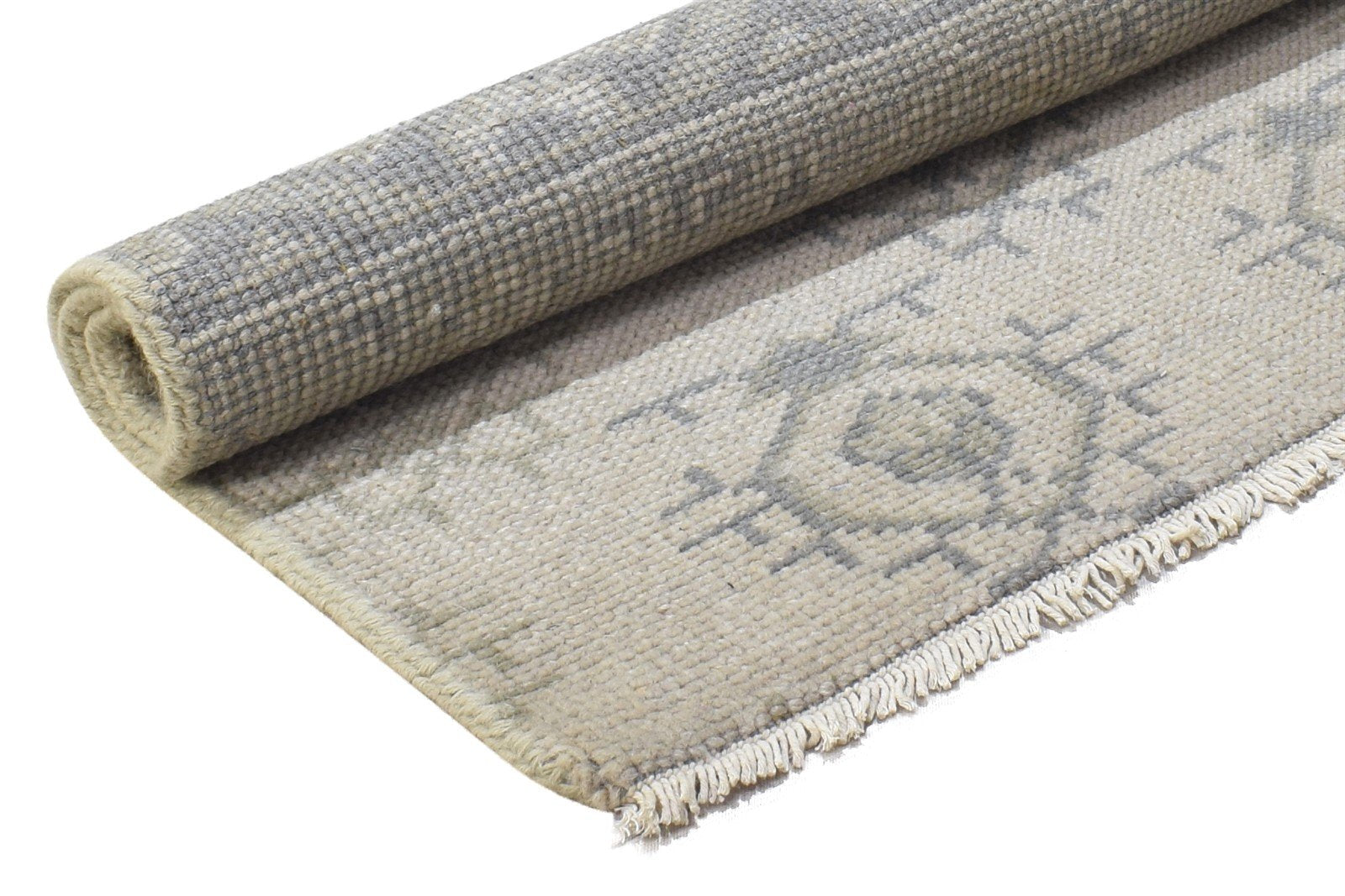 2' X 2' Rug Wool Sand Persian Hand Knotted Bokhara Oriental Small Carpet 7864838488213