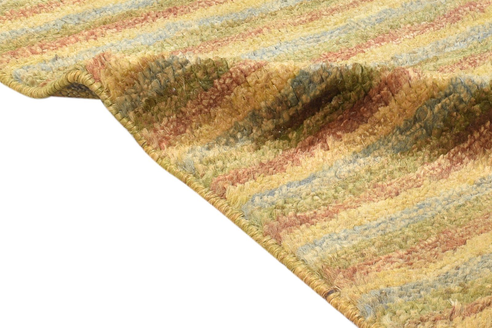 2' X 3' Rug Hemp Brown Modern Hand Knotted American Abstract Small Carpet 7865141231765